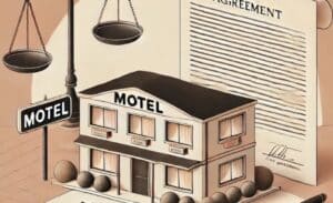 Vector Motel Illustration
